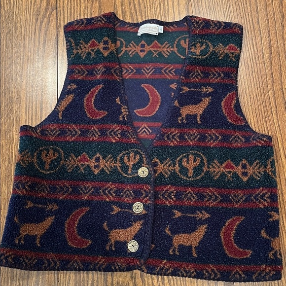 Coldwater Creek Jackets & Blazers - Coldwater Creek Vest in southwest design large